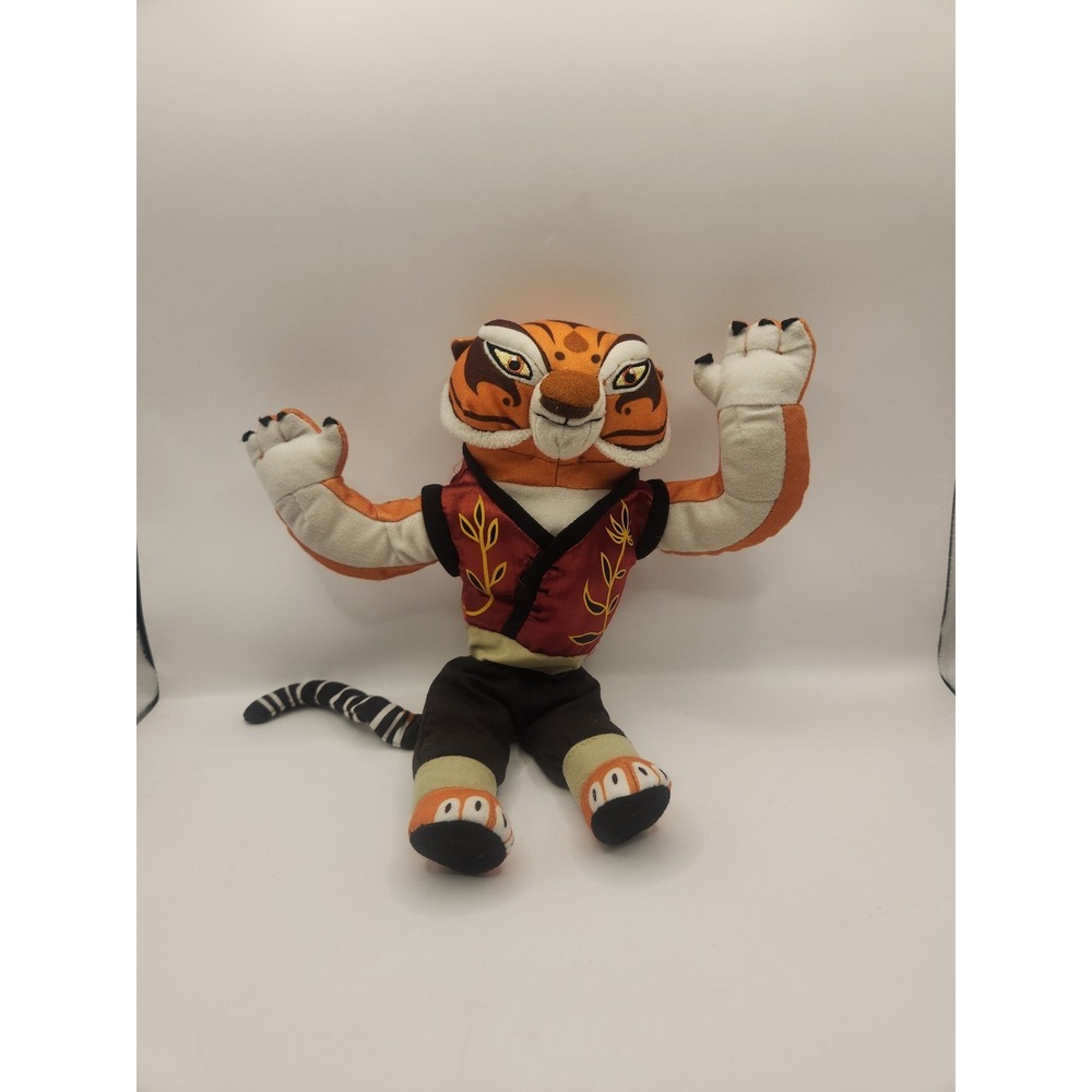 2008 Mattel Kung Fu Panda Tigress 10 Inch Movie Plush Rare. No Tag